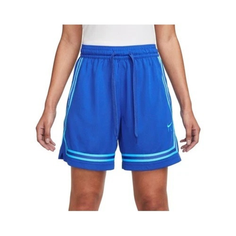 Nike Women's Blue Dri-FIT Fly Crossover Basketball Shorts M Loose fit NWT